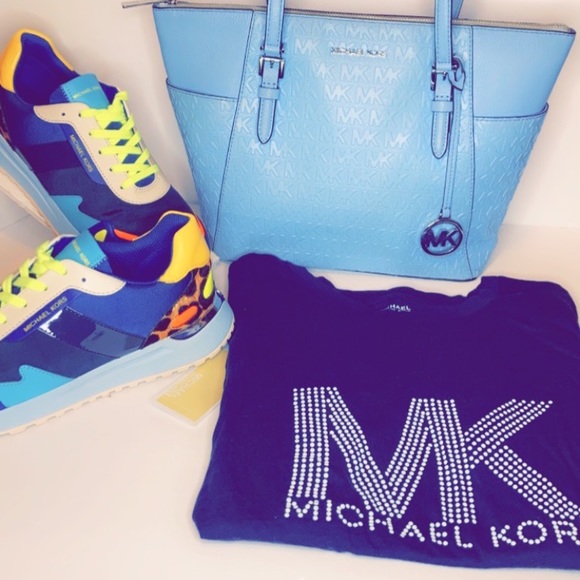 MICHAEL KORS Monroe Trainer Canvas - Picture 5 of 5